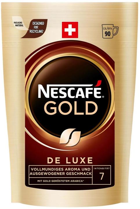 Produktbild Nescafé Gold De Luxe löslicher Kaffee Beutel (180 g)