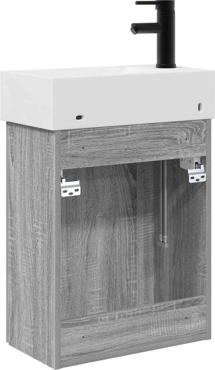 Produktbild vidaXL Badezimmerschrank (45.50 x 22.50 x 84 cm)