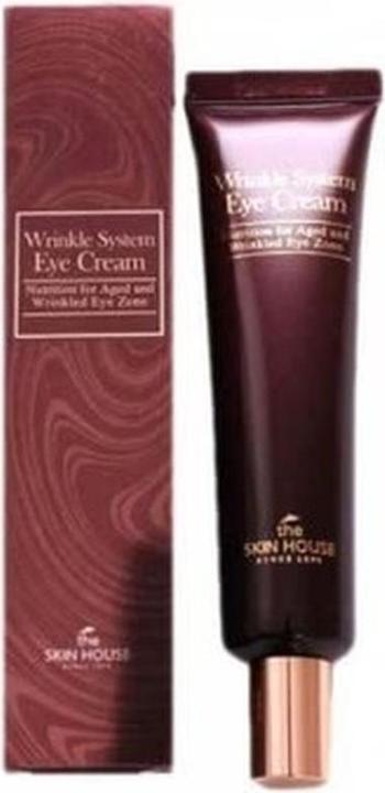 Actual product image The Skin House Wrinkle System Eye Cream 40ml Restores Natural Density, Elasticity, and Moisture Leve (Eye Care Cream, 40 ml, Day)