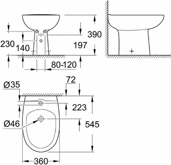 Produktbild Grohe Standbidet Bau