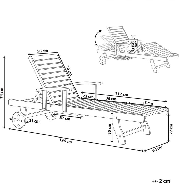 Immagine prodotto Beliani Amantea (196 cm)