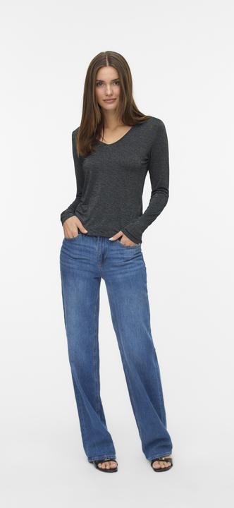 Immagine prodotto Vero Moda Vmlava Glitter Ls V-Neck Top Stripe Noos (S)