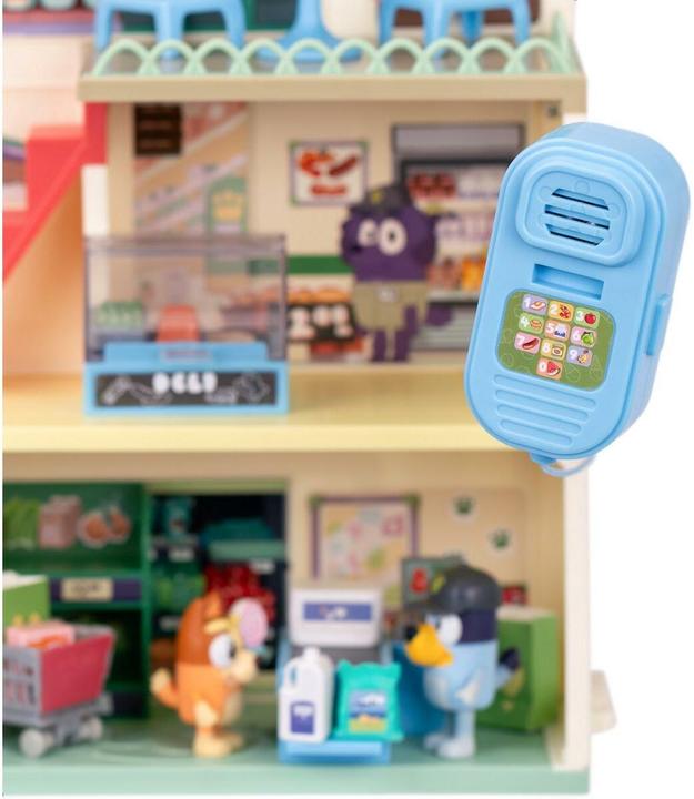Actual product image Bluey Supermarkt Spielset