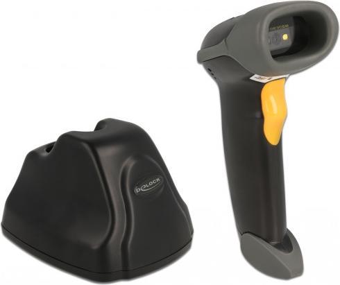 Immagine prodotto Delock Scanner di codici a barre da 2,4 GHz 1D e 2D con stazione di ricarica (Codici a barre 2D, Codici a barre 1D)