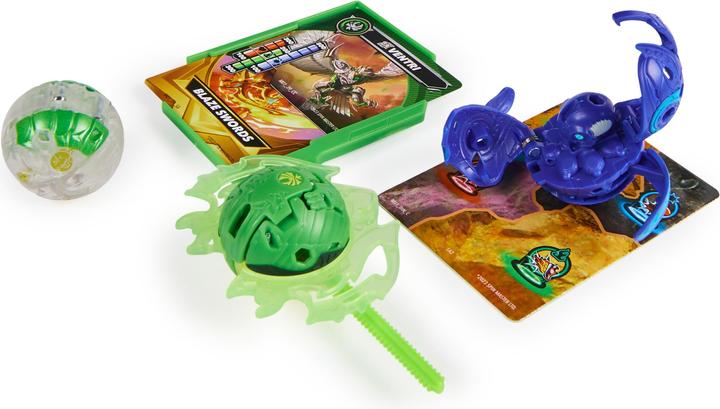 Image du produit Spin Master Bakugan 2023 Starter Pack avec 3 Bakugan (dont 1 Special Attack Ventri, 2 Core Balls (Octogan et Tr