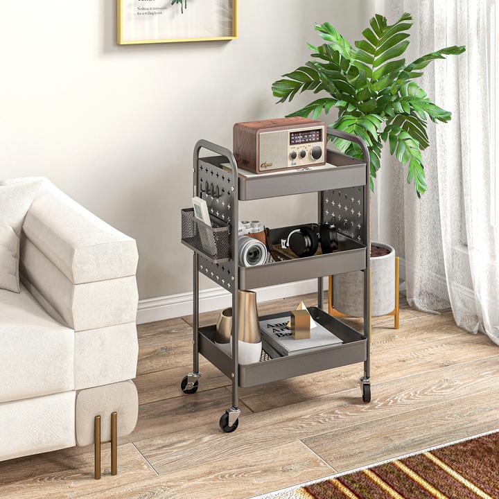 Produktbild Homcom Küchenrollwagen