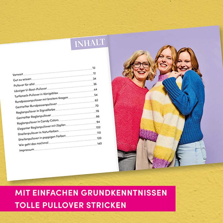 Produktbild Easy Knits - Pullover (Deutsch, Brigitte Zimmermann, 2025)