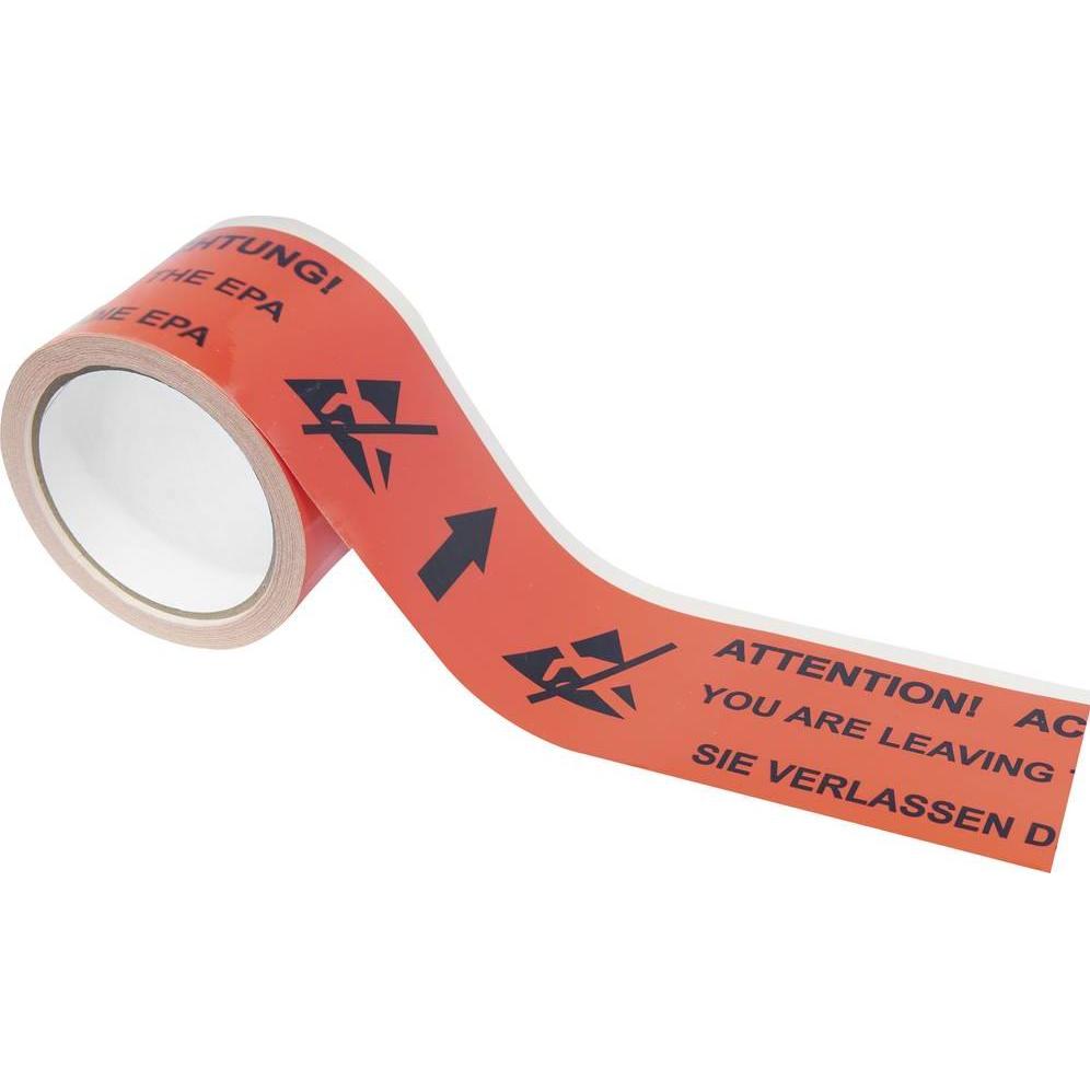 Thumbnail - BJZ, Klebeband, ESD-Bodenmarkierungsband 15 m Rot (L x B) 15 m x 70 mm A-7357 selbstklebend (70 mm)