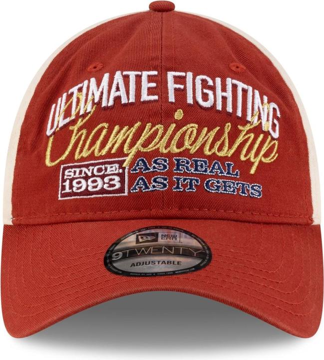 Produktbild New Era 9Twenty Unisex Cap - UFC MMA stone washed rust