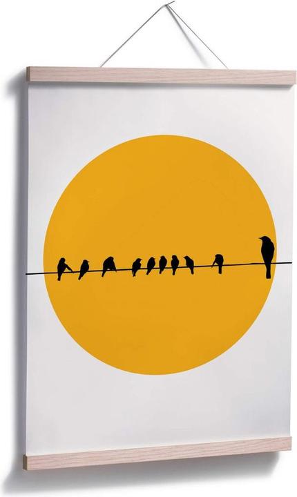 Image du produit Trenddeko Famille Vogel (50 x 60 cm)