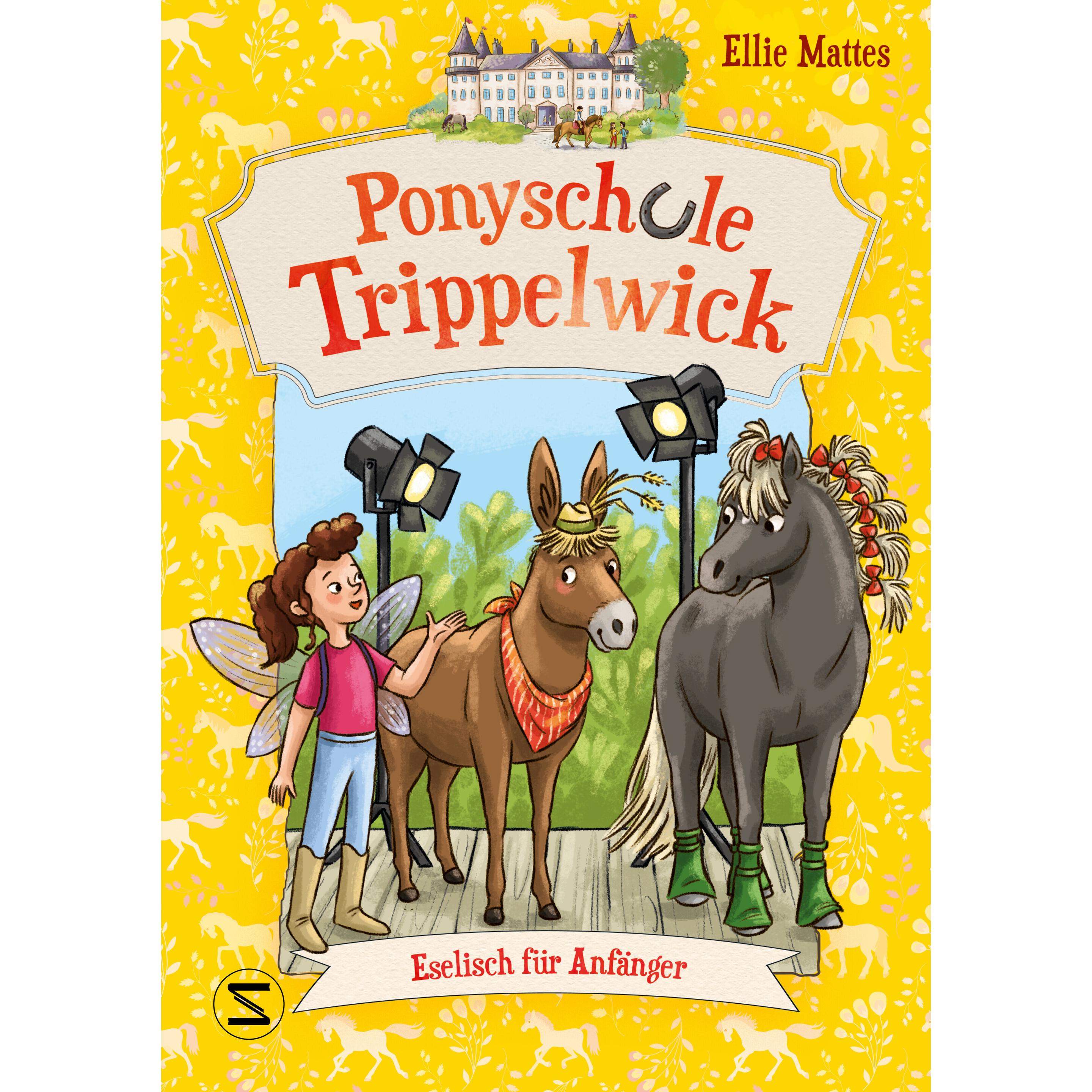 Thumbnail - Ponyschule Trippelwick – Eselisch für Anfänger, Kinderbücher von Ellie Mattes