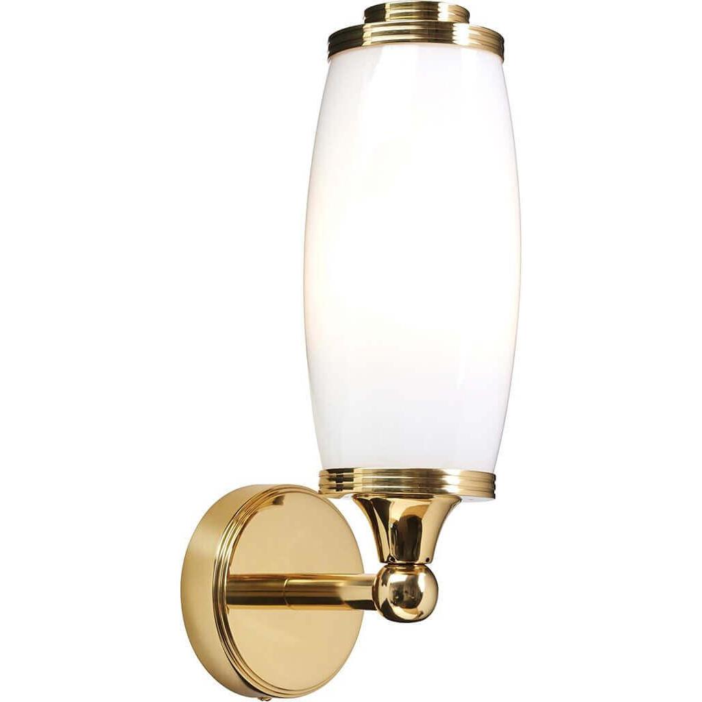 Elstead Lighting, Wandleuchte + Deckenleuchte, Eliot LED Wandleuchte G9 Poliertes Messing IP44 (320 lm, G9)