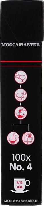 Image du produit Moccamaster Papier filtre No. 4