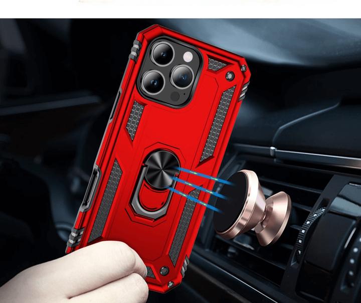 Actual product image Cover-Discount iPhone 16 Pro - Robust back cover with kickstand (Apple iPhone 16 Pro)
