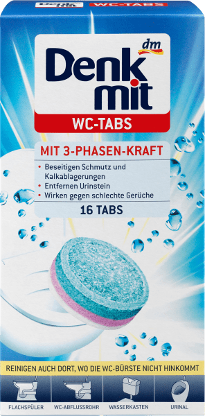 Produktbild dm Denkmit WC-Reiniger Tabs