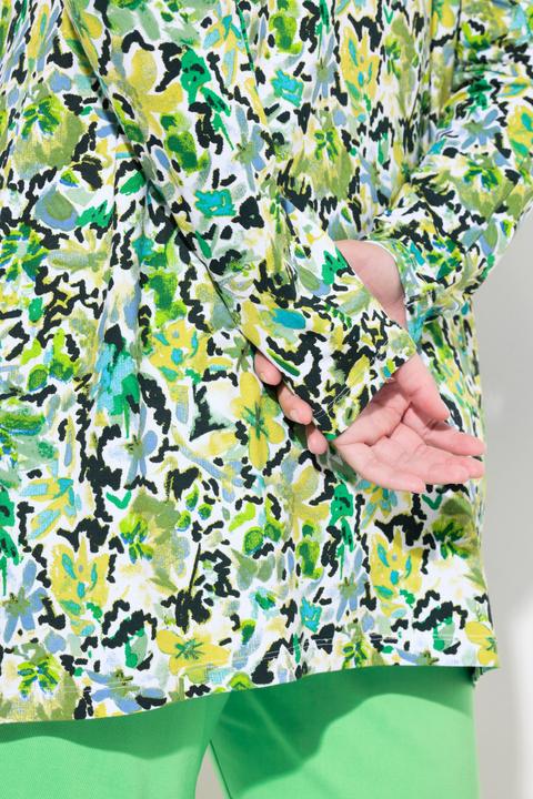 Produktbild Miamoda Langarmshirt, Blumenmuster (44)