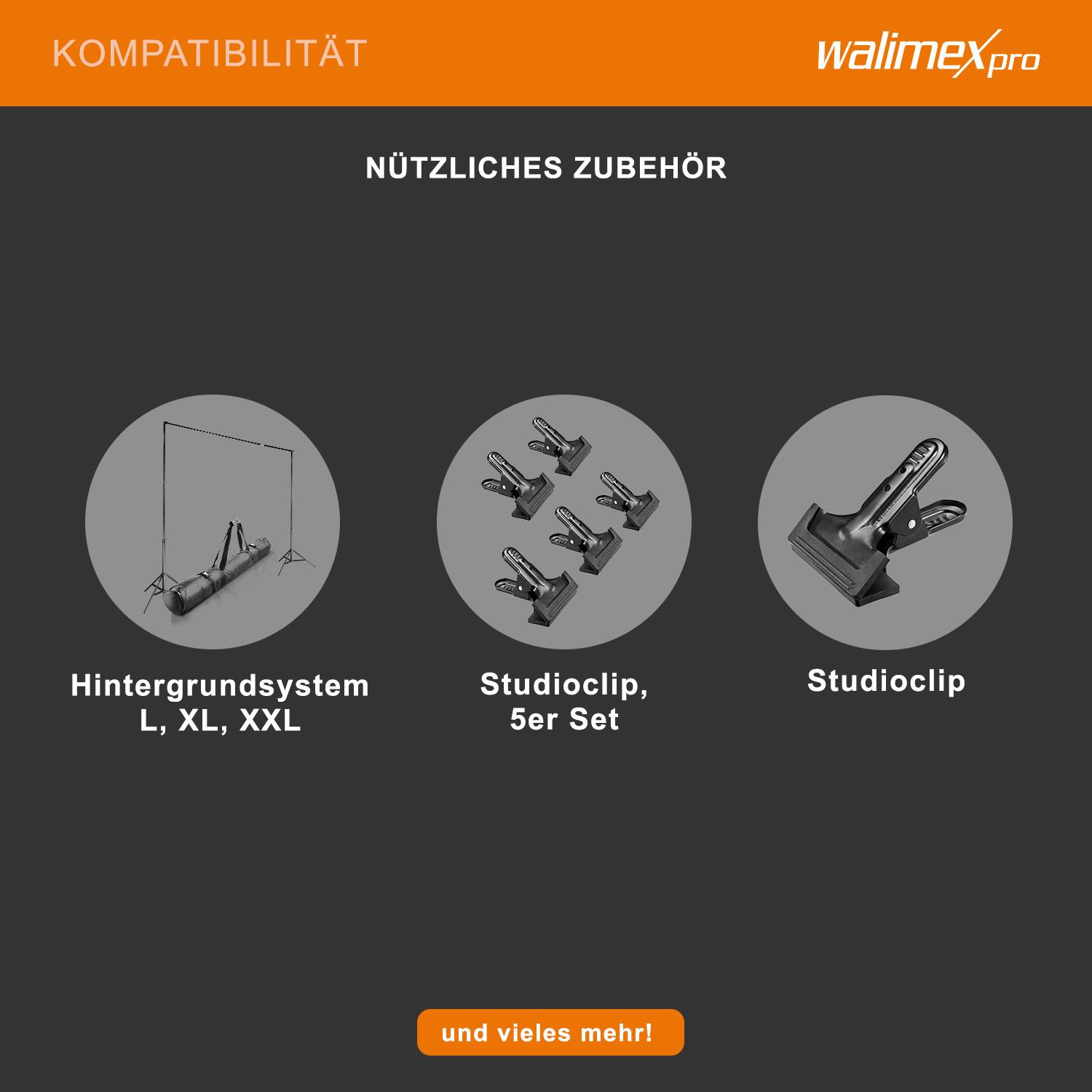 Thumbnail - Walimex Diffusorstoff (Diffusorkugel, 300 cm), Softbox + Reflektor