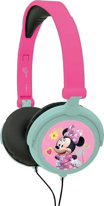Produktbild Lexibook Disney Minnie Mouse Stereo Kopfhörer für Kinder, faltbar, kabelgebunden, mit Lautstärkebegrenzung