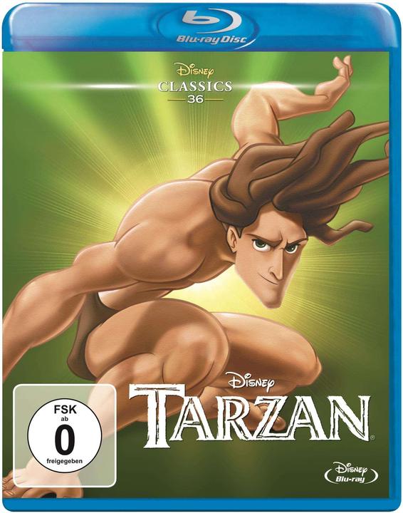 Disney Interactive Studios Tarzan (Blu-ray, 1999, Tedesco)