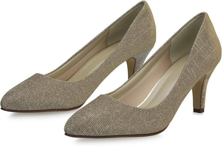 Produktbild Rainbow Club Brooke - Elegante Brautschuhe mit metallischem Glanz und hohem Tragekomfort (40)