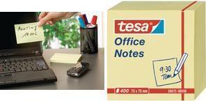 Actual product image tesa Note sheets, sticky notes (75 x 75 mm)