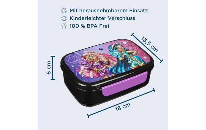 Produktbild Scooli Lunchbox Monster High Dunkelviolett/Schwarz, Materialtyp