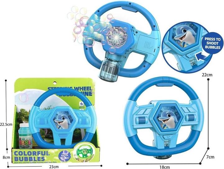 Actual product image MADE Delfin-Seifenblasenlenkrad