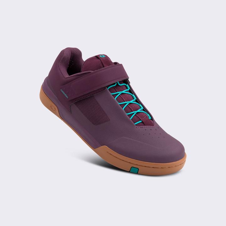 Produktbild Crankbrothers Stamp Schuh, Speedlace, purple/teal blue/gum, 48 (EU) | 14 (US) (48)