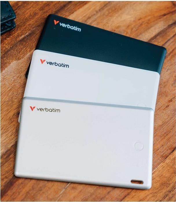 Immagine prodotto Verbatim My Finder Card Bluetooth czarny srebrny biały/nero argento bianco - urządzenie do śledzenia (iOS, Mac OS)