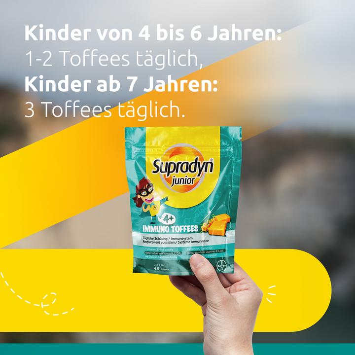 Produktbild Supradyn pro junior immuno Toffees (120 Stück, Toffees, 655 g)