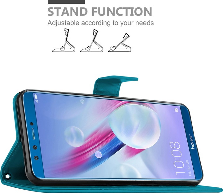 Actual product image Cadorabo Flower Book Cover (Honor 9 Lite)
