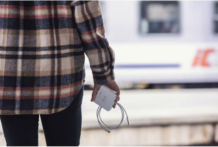 Immagine prodotto Forcell Set da viaggio 4in1 da 15W, caricatore da parete USB-C wireless e power bank da 8000 mAh (8000 mAh, 15 W)