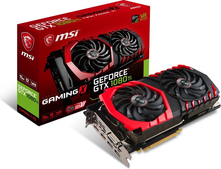 Immagine prodotto MSI GeForce GTX 1080 Ti GAMING X (11 GB)