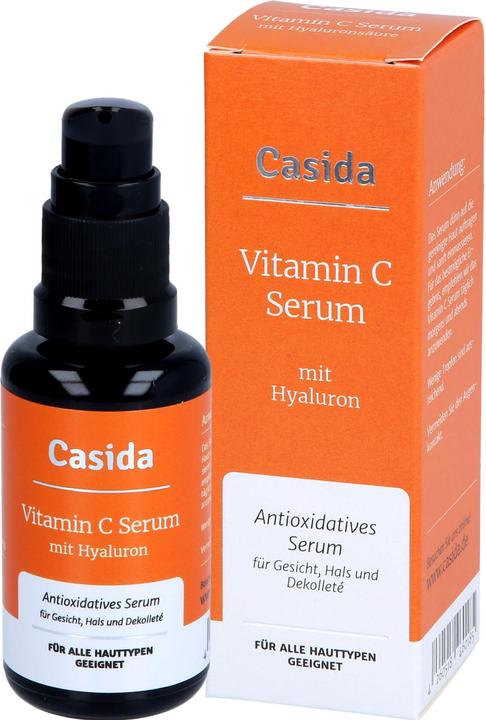 Actual product image Casida Vitamin C Serum mit Hyaluron (30 ml)
