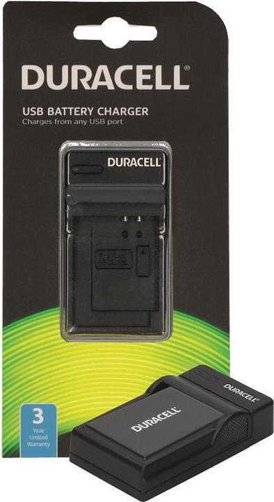Immagine prodotto Duracell Caricabatterie con cavo USB per Panasonic DMW-BLD10E (Caricabatterie per fotocamere)