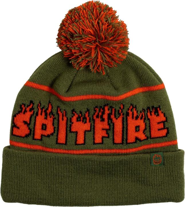 Actual product image Spitfire Demonseed Script Pom Beanie
