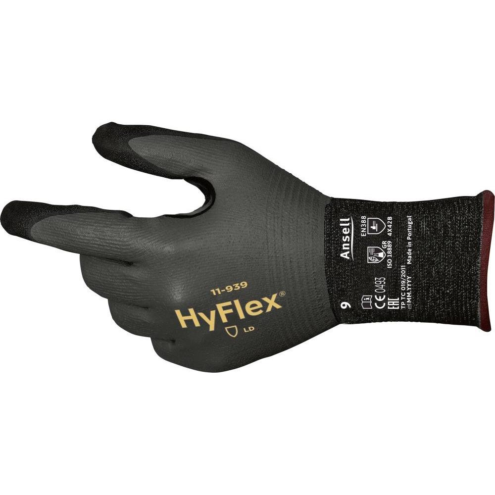 Ansell, Guanti di sicurezza, Handschuh Hyflex 11-939 Gr. 11 (11)