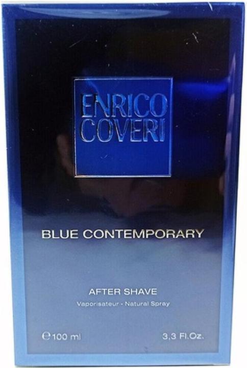 Enrico Coveri Blue Contemporary Eau de Toilette After Shave for Men 100ml (Aftershave Sprühpumpe, 100 ml)