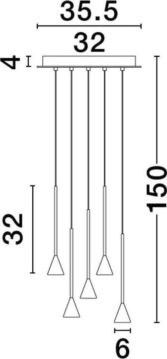 Produktbild Nova Luce Net (1312 lm)