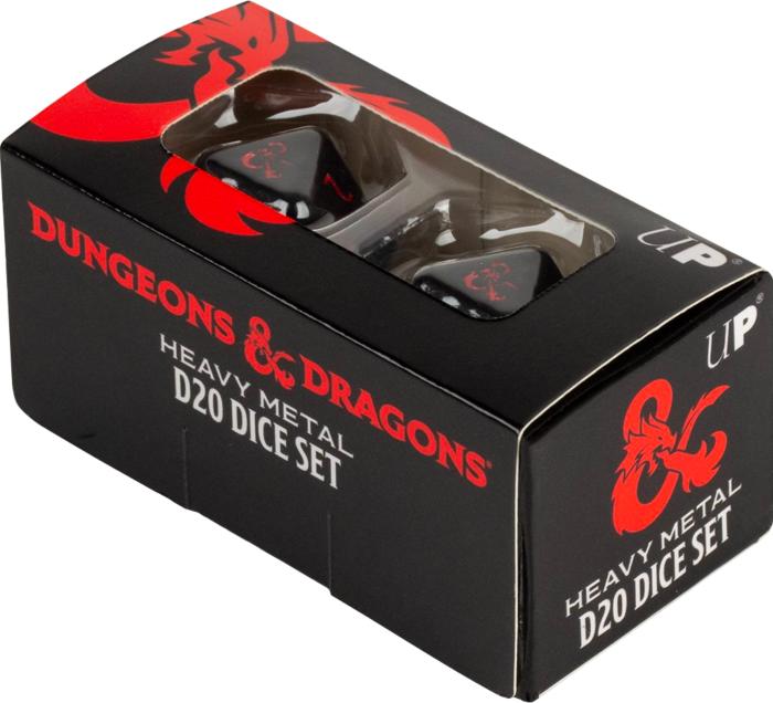 Actual product image Ultra Pro Neu Dungeons & Dragons - Heavy Metal D20 Dice Set