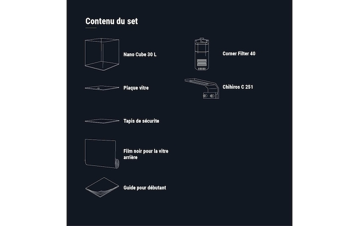 Image du produit Dennerle Nano Cube Basic 30l (30 l)