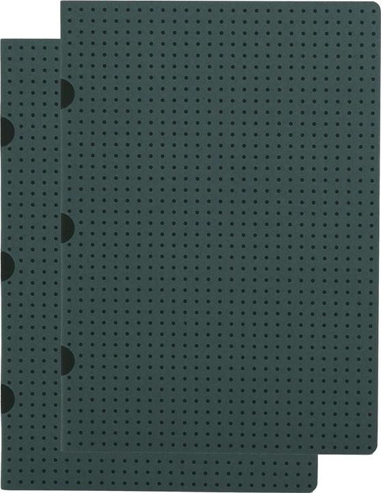 Produktbild Paperblanks Cahier Circulo Grau auf Schwarz / Grau auf Schwarz (A5, Liniert, Weicher Einband)