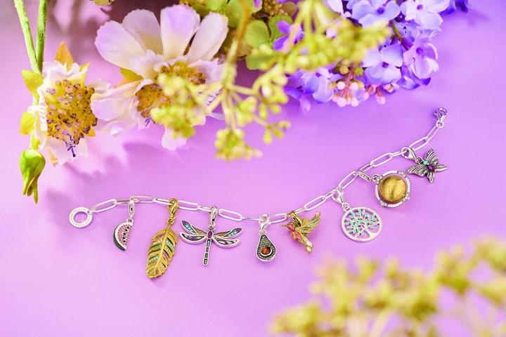 Produktbild Thomas Sabo Charm-Anhänger (925er Silber, Kaltemail, Geschwärzt)
