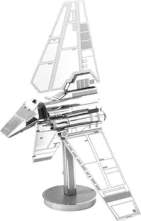 Actual product image Metal Earth Star Wars Imperial Shuttle, model making