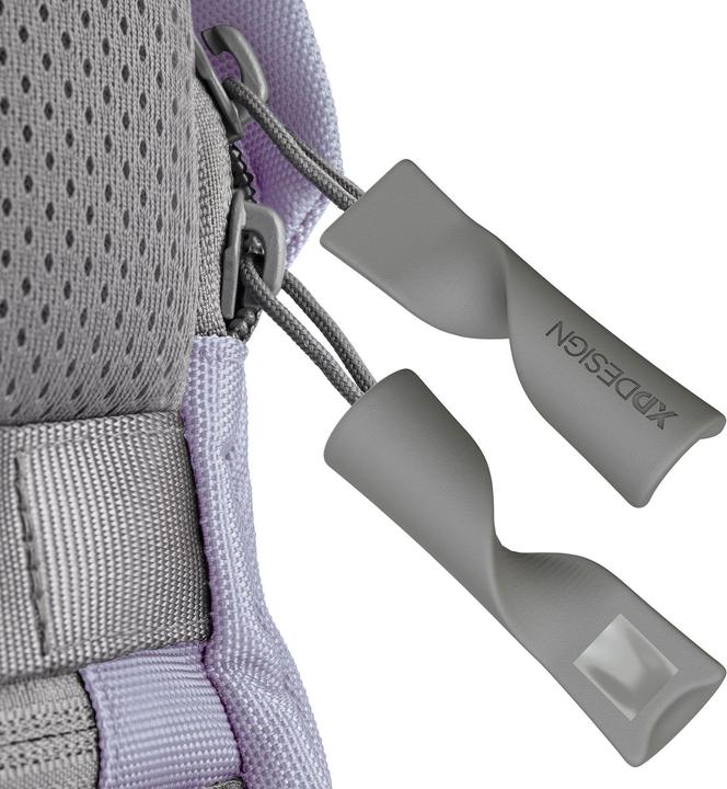 Actual product image XD Design ANTI-THEFT BACKPACK BOBBY SOFT LAVENDER GREY P/N: P705.992 (16 l)
