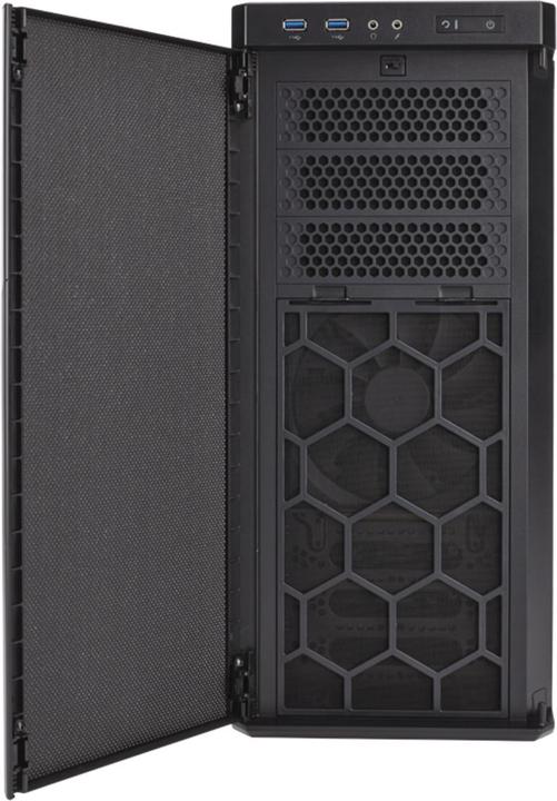 Actual product image Corsair Carbide 330R Blackout Edition (ATX, E-ATX, mATX, Mini-ITX)