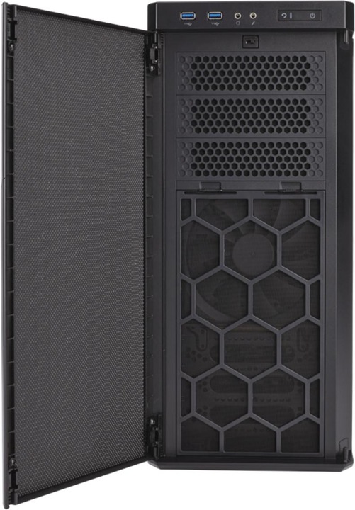 Actual product image Corsair Carbide 330R Blackout Edition (ATX, mATX, Mini-ITX, E-ATX)