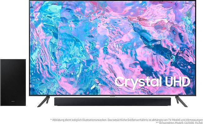 Actual product image Samsung GU55CU7199U (55", LCD, CrystalRes)