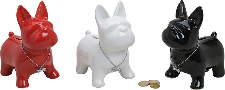 Sombo Tirelire chien 15cm ass. en céramique 15x10x17cm (15 x 10 x 17 cm)