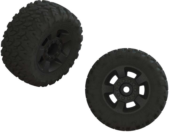 dBoots RAGNAROK Pre-mounted Tire Set (2)